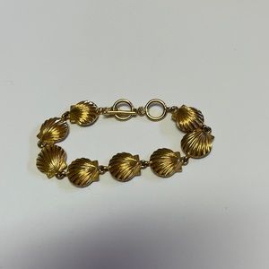 Gold Shell Bracelet
